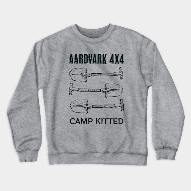 Kitted Shovels Crewneck Sweatshirt by AARDVARK 4X4